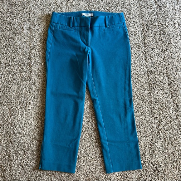 Bright Blue LOFT Riviera Pant Marisa Cut 2 Petite - Picture 6 of 7